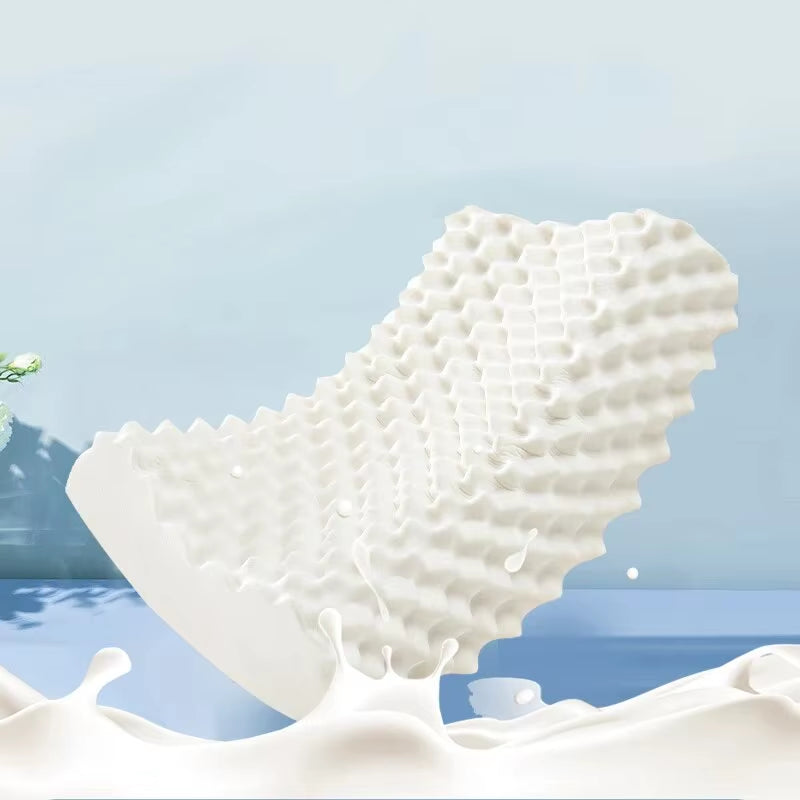 Latex Pillow Thai Natural Latex Pillow Memory Adult Cervical Pillow Sleeping Pillow Dormitory Pillow Household