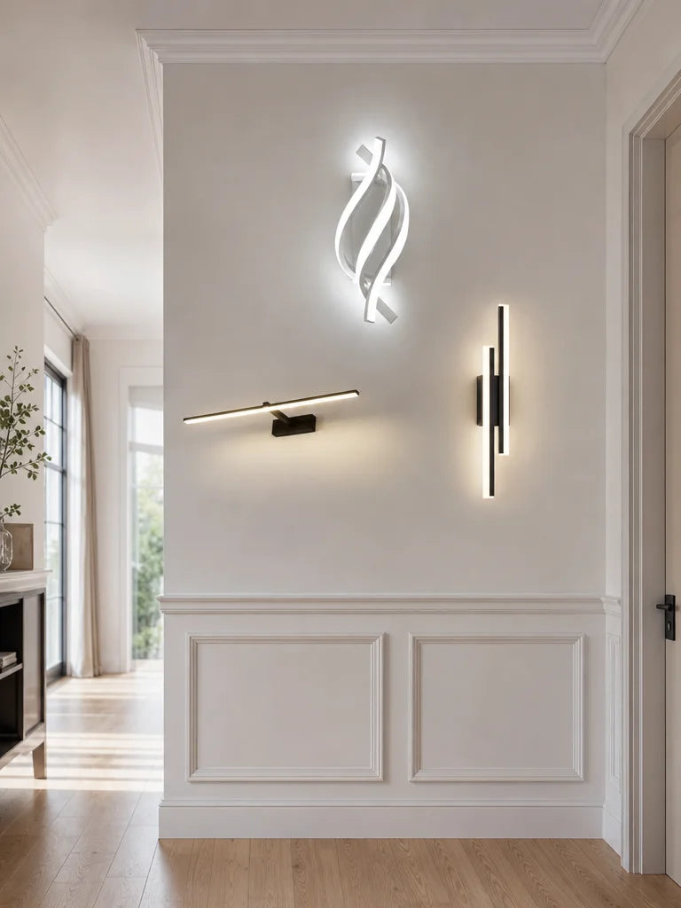 Source-bound editorial collection interior, 3:4 portrait. Arrange three compatible referenced decor